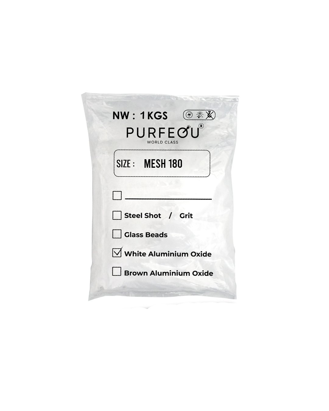 WHITE ALUMUNIUM OXIDE MESH 180 SANDBLASTING PURFEQU - Gambar 4