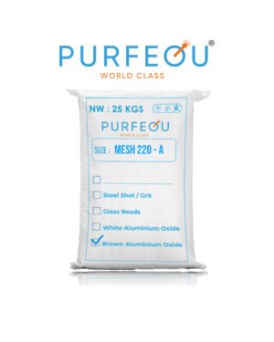 BROWN ALUMINIUM OXIDE MESH 220 SANDBLASTING PURFEQU