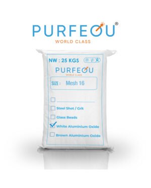 WHITE ALUMUNIUM OXIDE MESH 16 SANDBLASTING PURFEQU