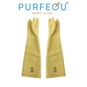 Sarung Tangan Latex Industrial Yellow Panjang 36cm, 45cm, 60cm