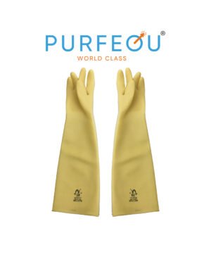 Sarung Tangan Latex Industrial Yellow Panjang 36cm, 45cm, 60cm