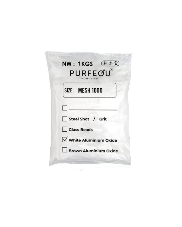 1kg (26) WHITE ALUMUNIUM OXIDE MESH 1000 POLES