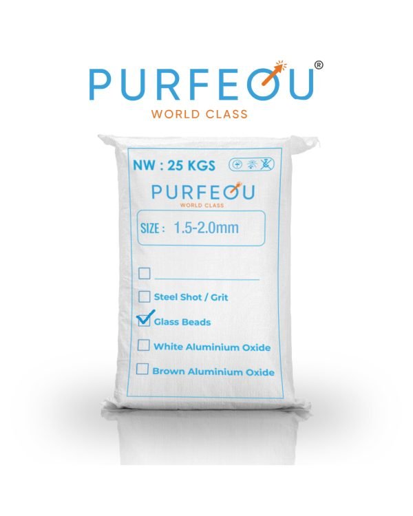 GB1.5-2 GLASS BEADS 1.5 - 2.0 MM SANDBLASTING VAPOURBLASTING