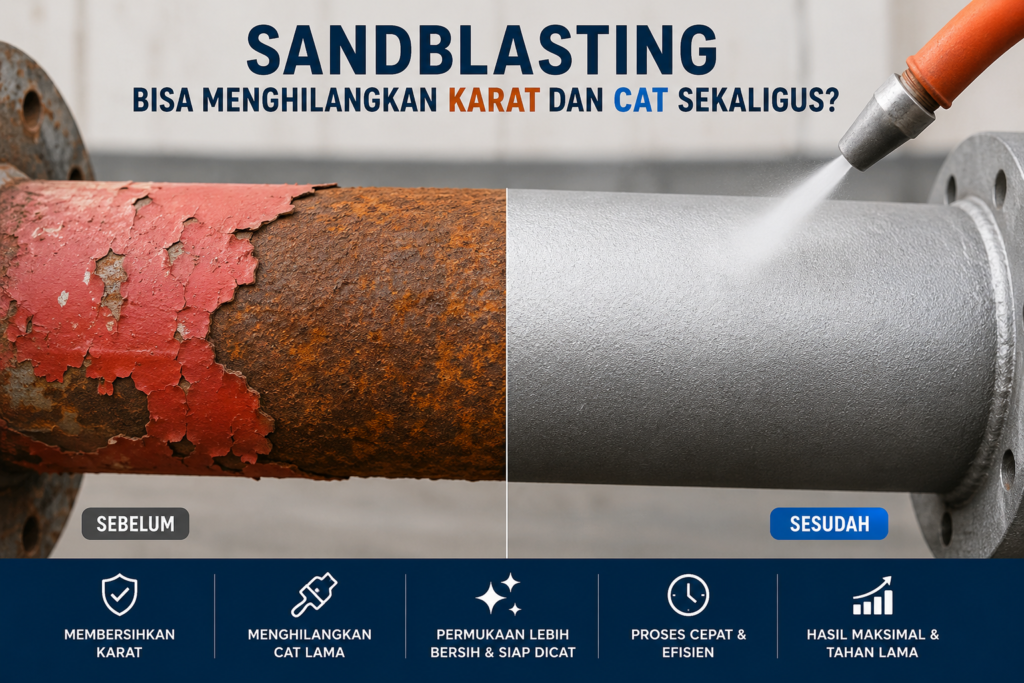 sandblasting indonesia